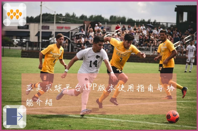 亚美买球平台APP版本使用指南与功能介绍